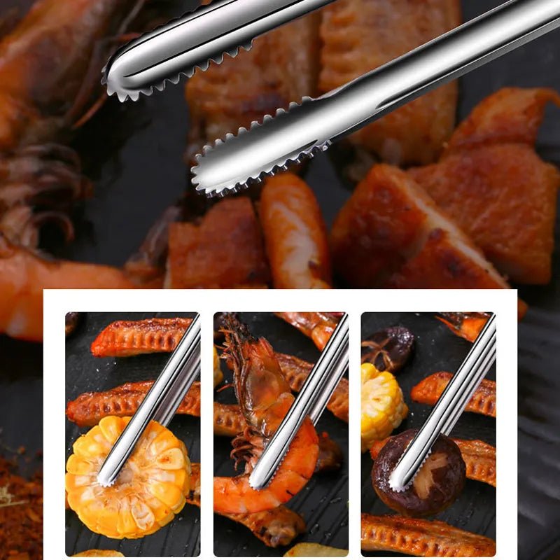 Grillax™ - Pince Grillades Inox - IntelliCuisine