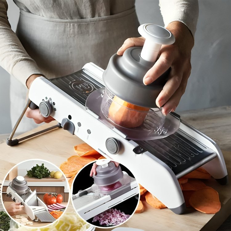 Mandoline Cuisine | Multifonction 18 en 1 - IntelliCuisine