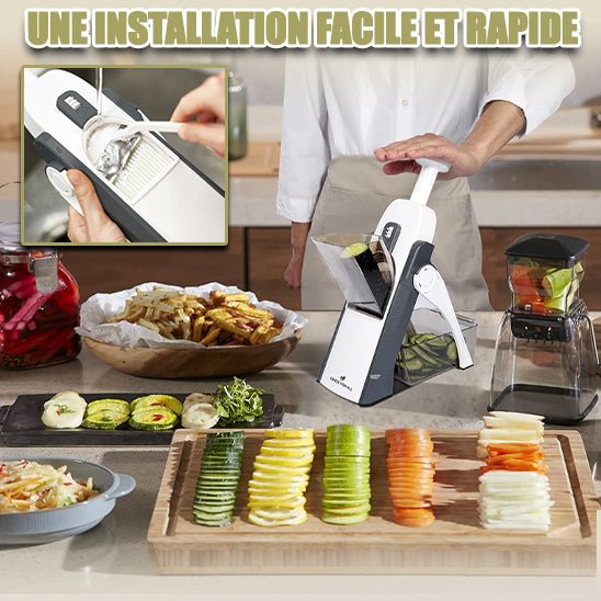 Mandoline Cuisine | Multifonction Ergonomique - IntelliCuisine